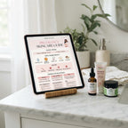 Pregnancy Skincare Guide device mockup