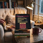 Reading Challenge Tracker device mockup