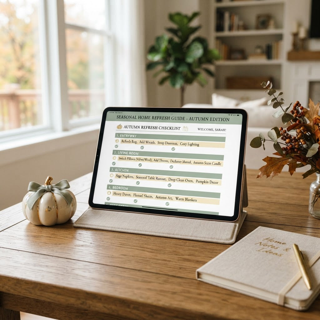 Seasonal Home Refresh Checklist device mockup
