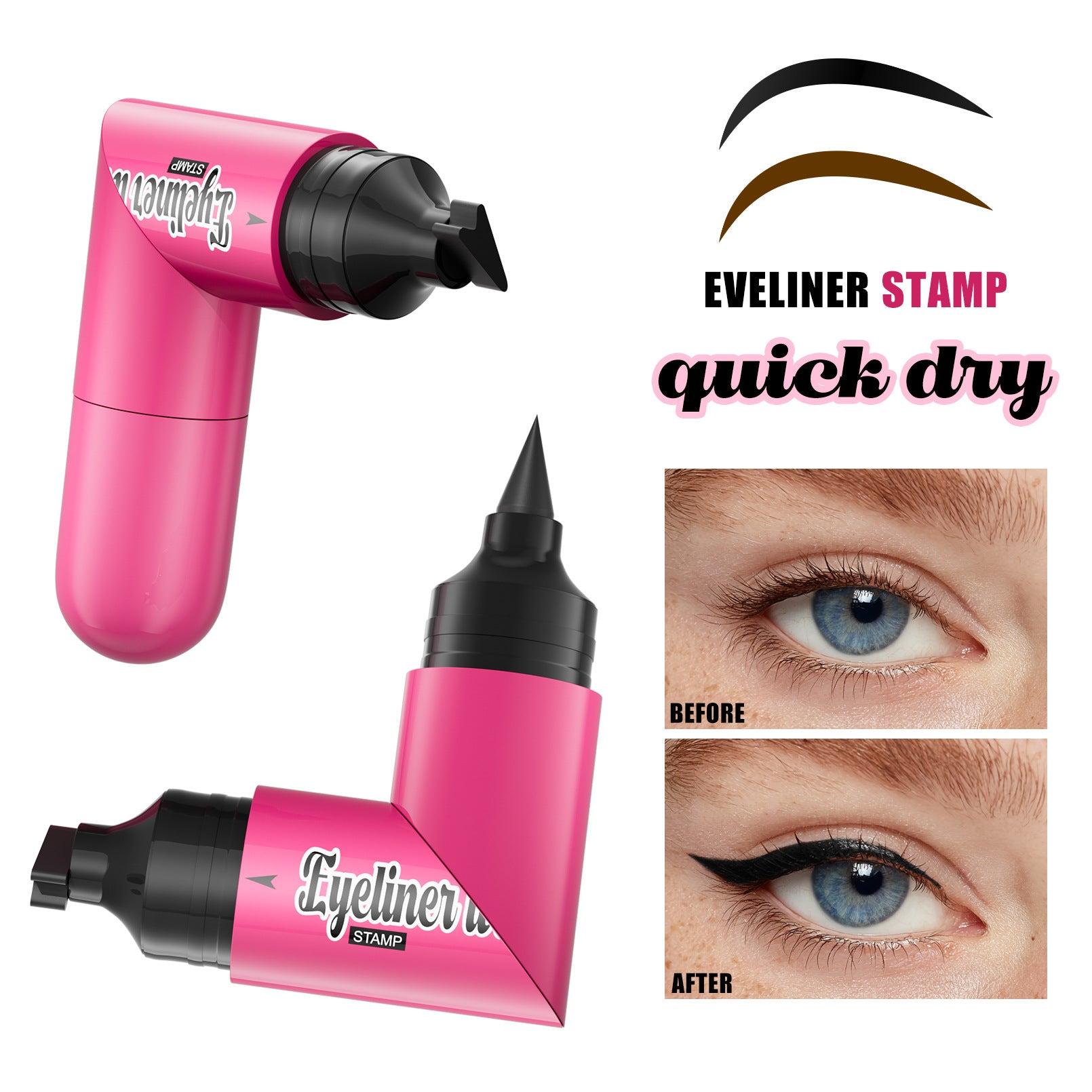 Hellokiss Double Headed Stamp Eyeliner Pen