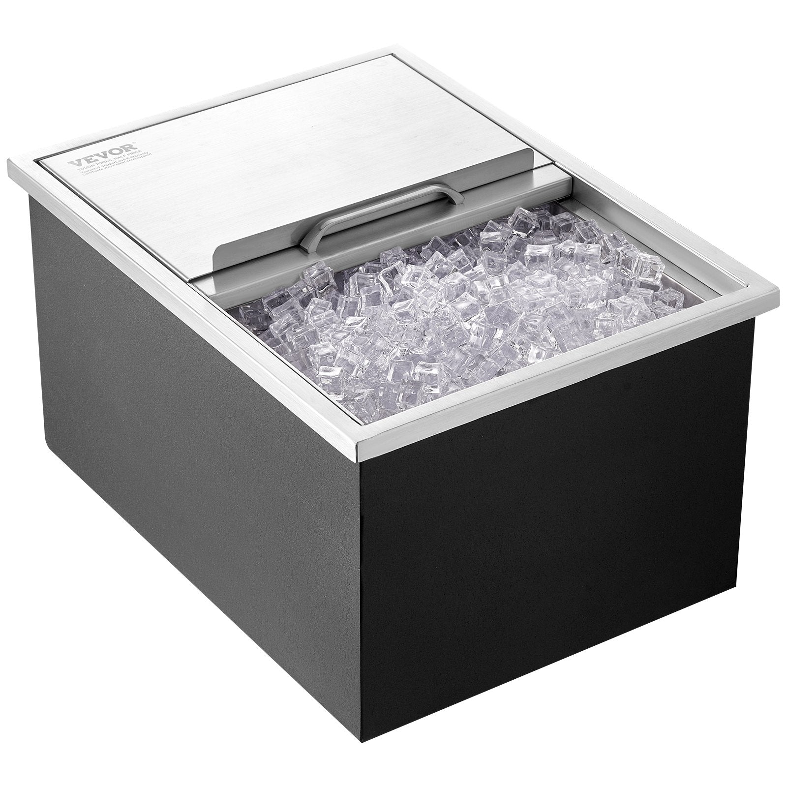 Drop-In Stainless Steel Ice Chest 61cm — Outdoor Bar