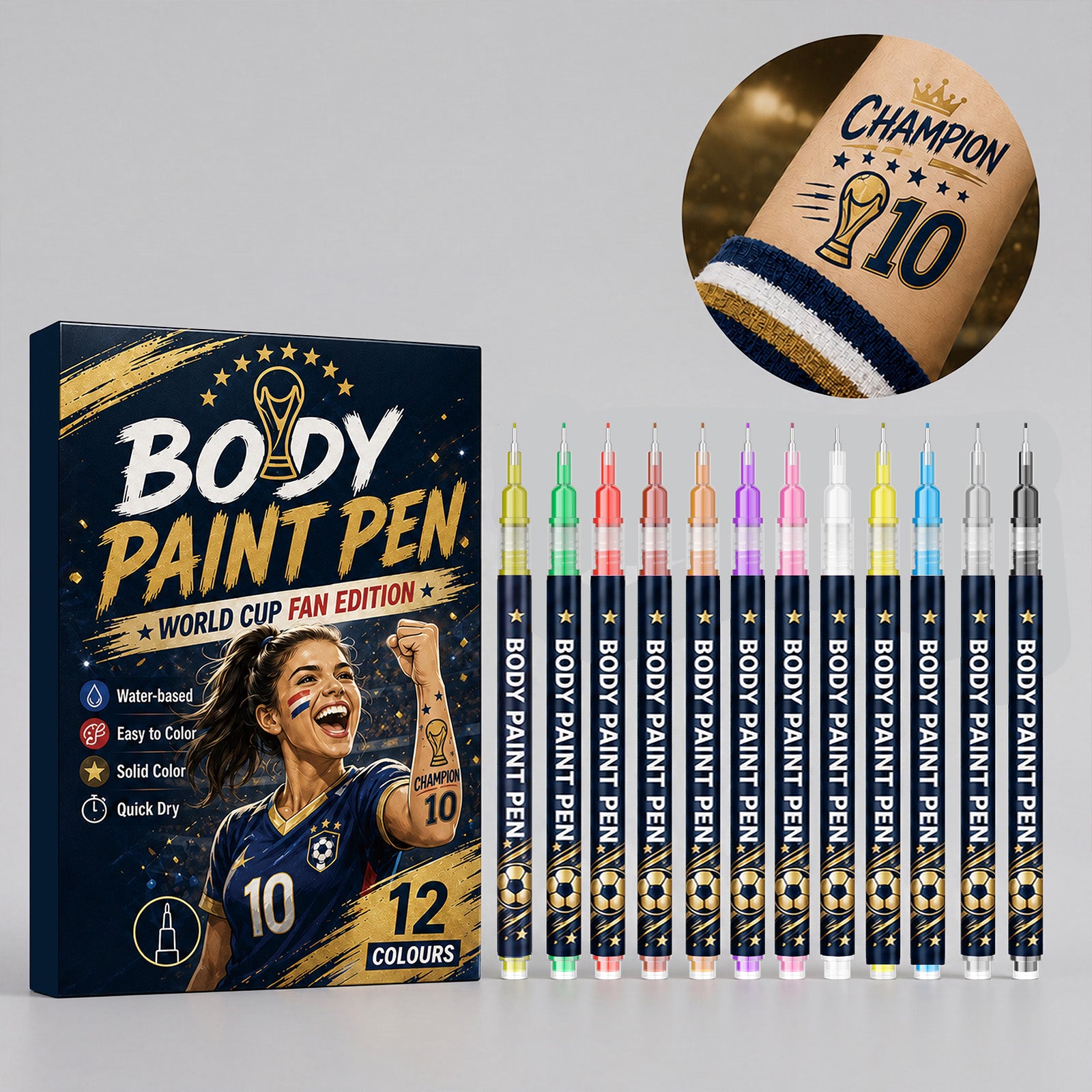 Body Painting Pen World Cup