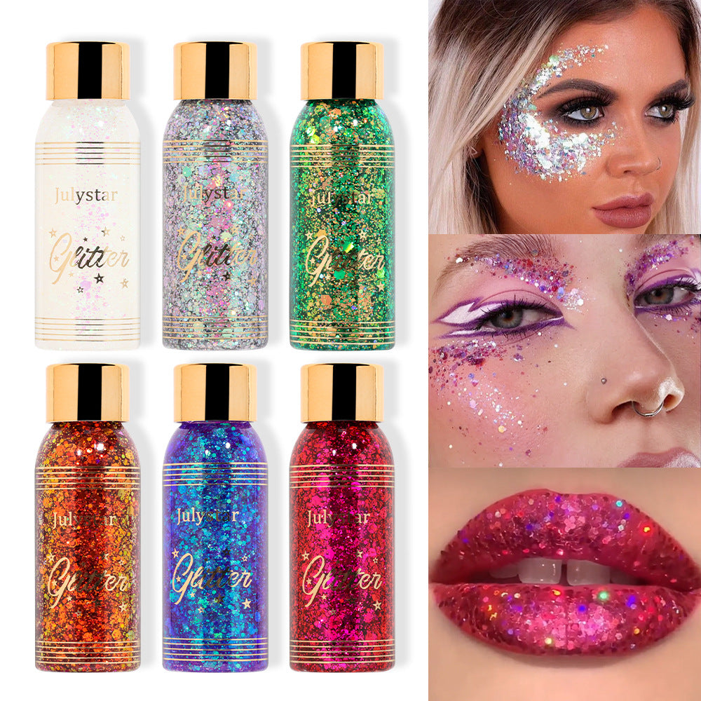 Makeup Gel Chameleon Shining Liquid Eye Shadow Stage Makeup Face Body Explosion Shining Eye Shadow