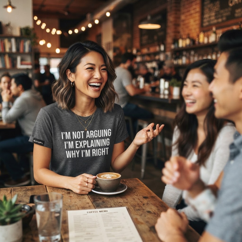 I'm Not Arguing I'm Explaining Why I'm Right — Premium T-Shirt | COLLIN CAMPELL product image