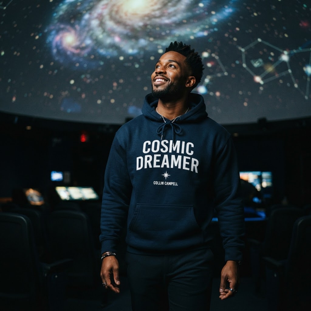 Cosmic Dreamer — Premium Hoodie | COLLIN CAMPELL product image