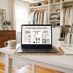 Digital preview of Closet Organization Guide - Digital Download