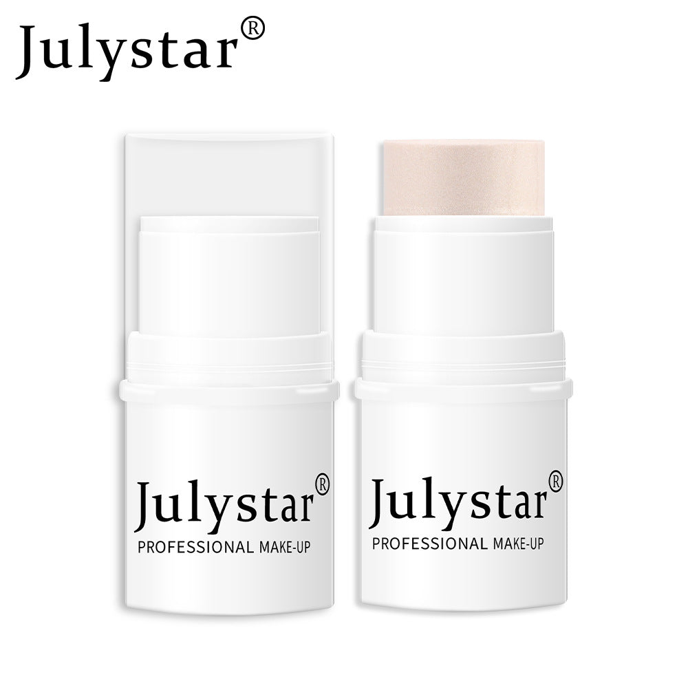 Lazy People's High Gloss Face Repairing And Sun Drying Rouge Pearl Powder Blusher Cream Powder Blusher Stick Monochrome Matte Powder Blusher