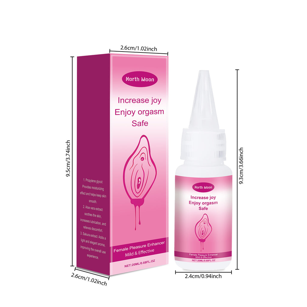 Female Intimate Comfort Serum, Gentle Moisturizing Lubricant For