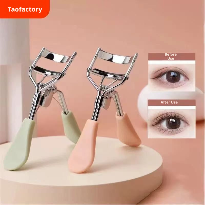 Glam Gift Box — Clear Concealer Liquid Foundation + Nude Mermaid Pearl White Eyeshadow + Eyelash curler-Duck tongue handle-p