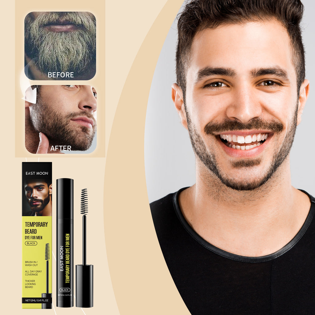 Men's Beard And Eyebrow Dye Black