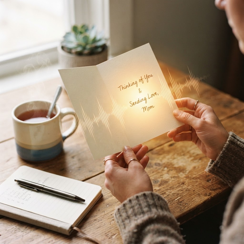 Voice + Heat Greeting Card — Patent Pending