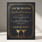 Adult Party Invitation E-Cards - 10 Premium Digital Designs