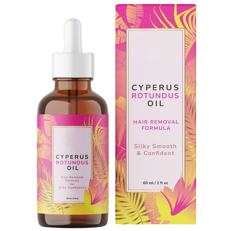 Best-selling Hair& BodyOil 60ml Natural Cyperus Rotundus Essential Oil For Unwanted Hair Care