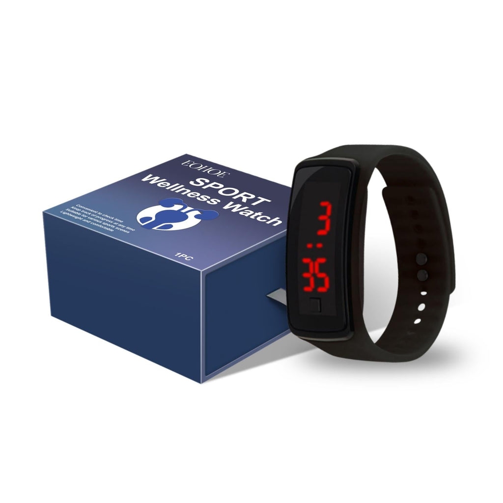 Self-Care Gift Set — Aromatherapy Candle, Essential Oil, + Sugar Control Wellness Bracelet + Sport Wellness Watch