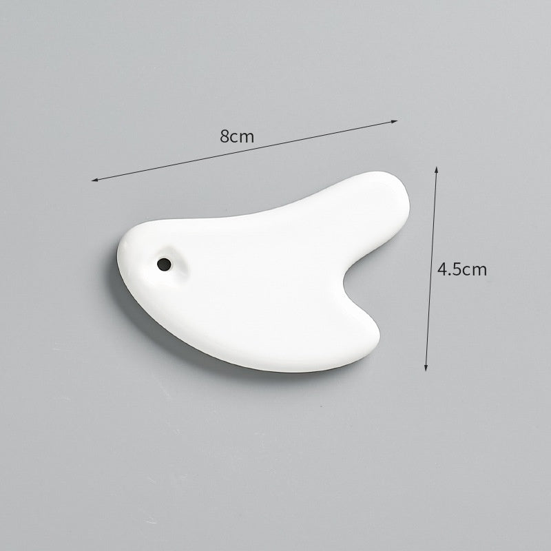 Ceramic Gua Sha Board Facial And Eye Gua Sha Beauty Device