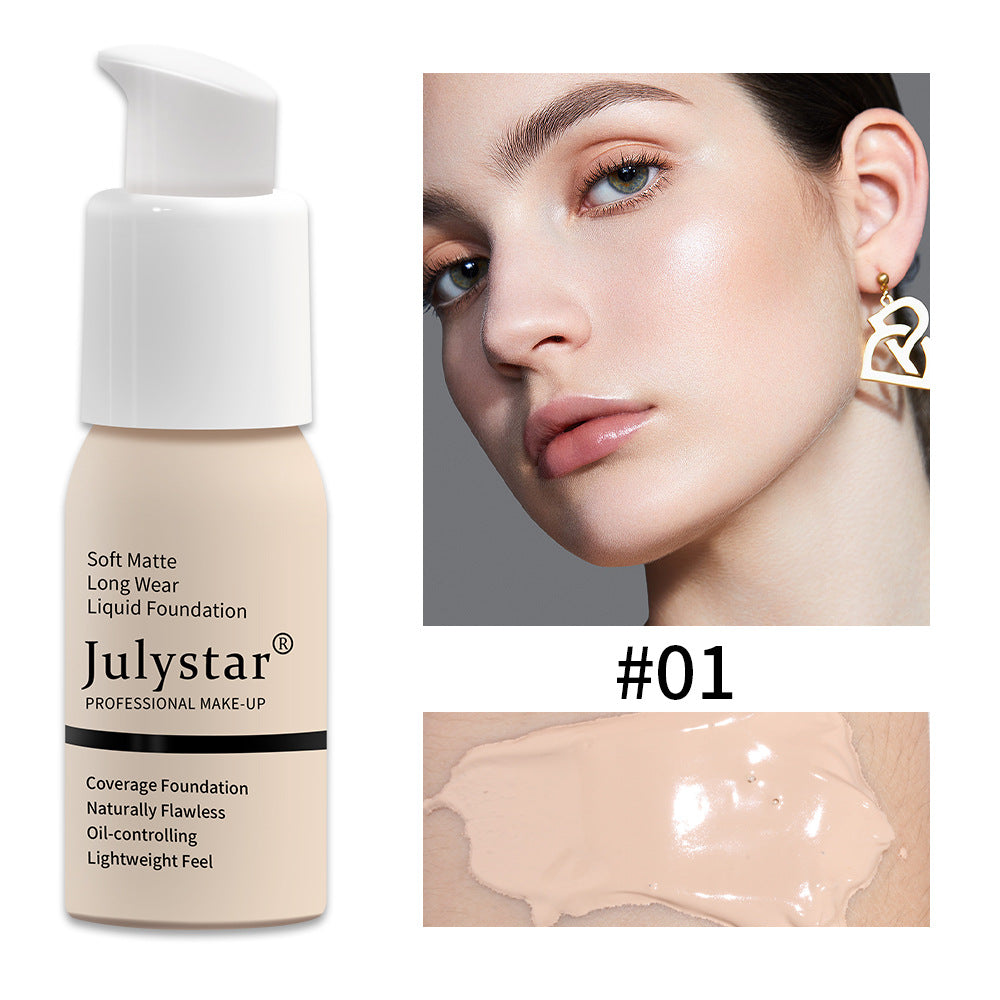 Moisturizing Foundation Make-up, Waterproof, Long-lasting