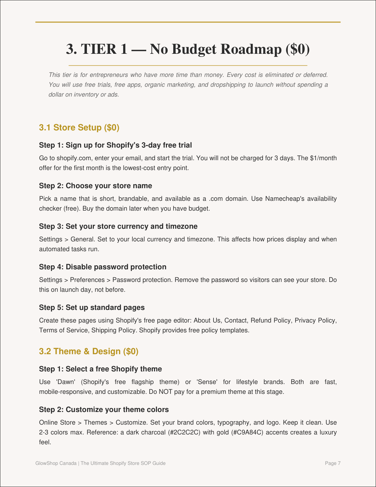 Preview: Budget Tier 2 - Low Budget Roadmap