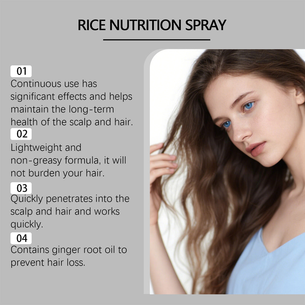 Rice Nutrition Biotin & Caffeine Infused Hair Growth Spray
