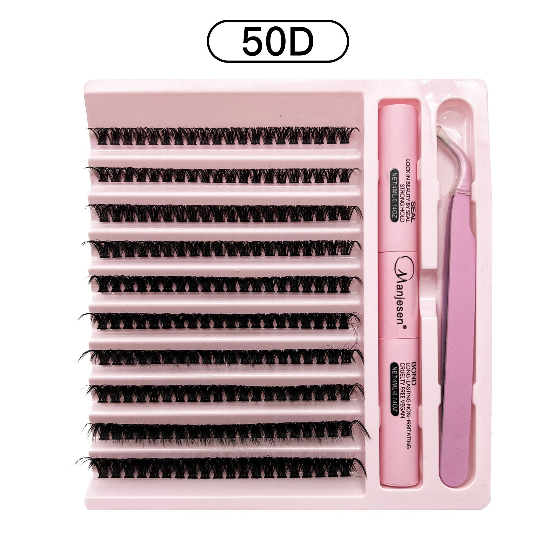 Glam Gift Box — 15Pairs Cat Eye Eyelashes 3D Natura + Large Capacity Eyelash Book Extensi + Eyebrow pattern embroidery eyebrow