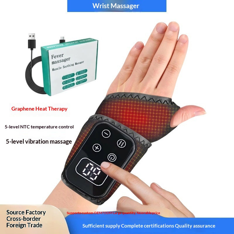 Wrist Massage Device With Charging And Heating Function
