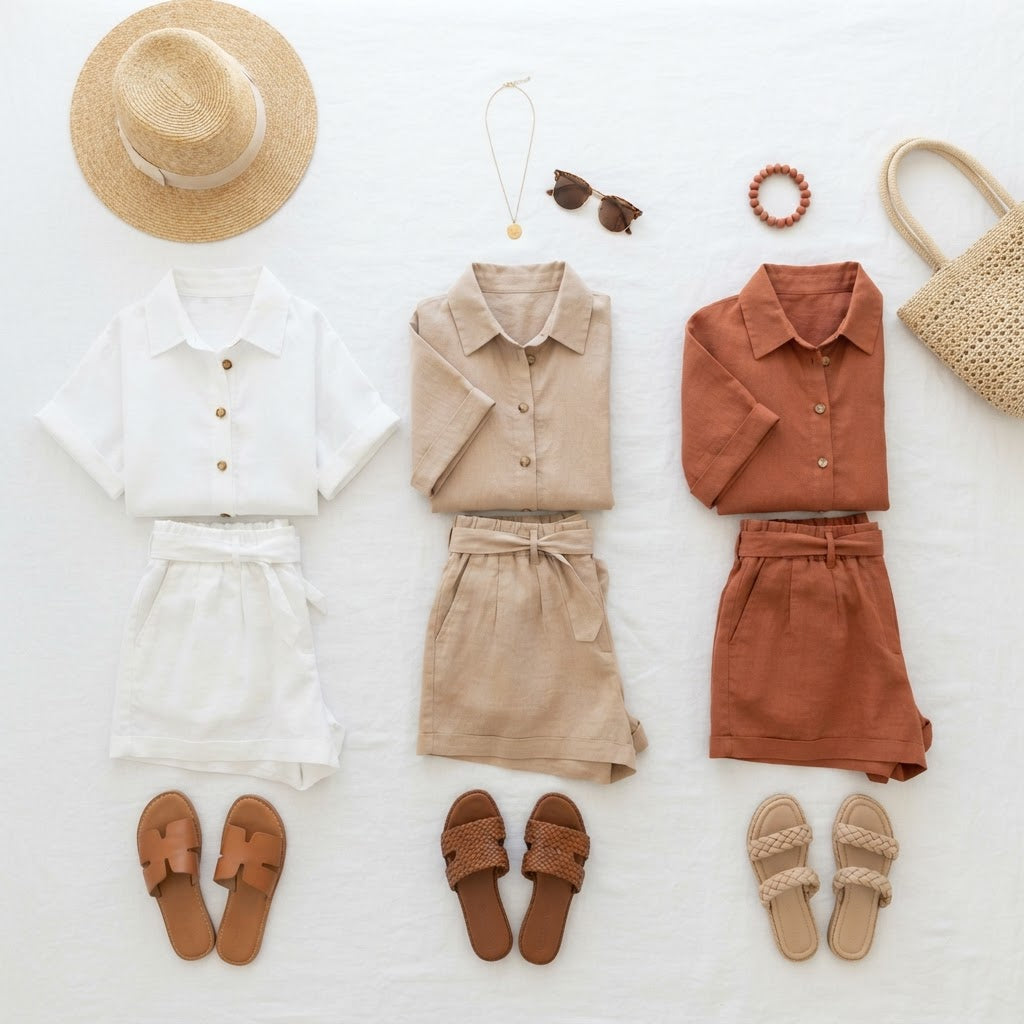 Women's 2-Piece Lounge Set — Soft Ribbed Top & Wide Leg Pants