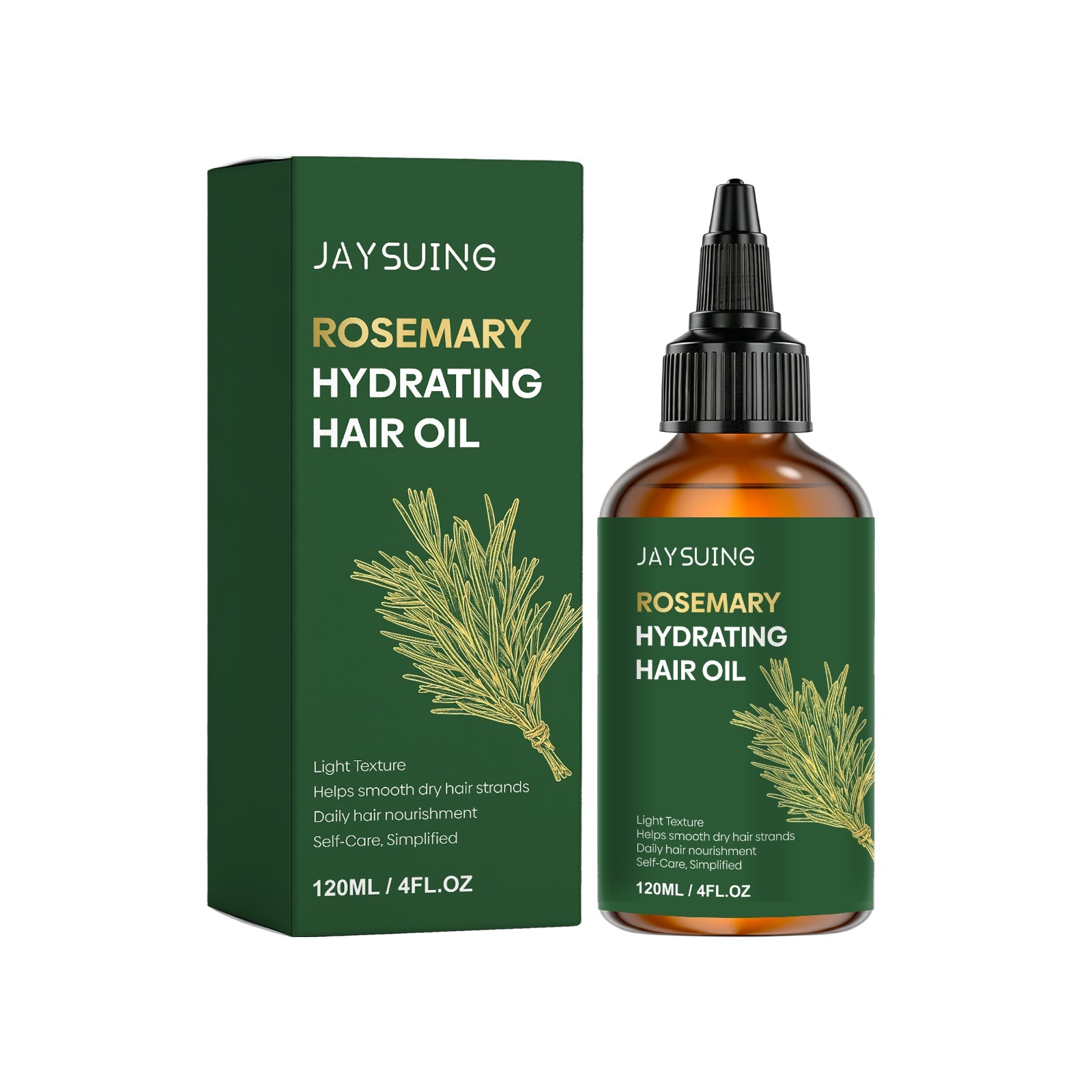 Hair Care Gift Set — Rosemary Hair Care Oil + Tough And Rich Hair Care Liquid