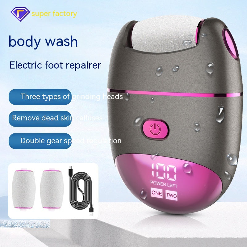 At-Home Spa Gift Set — Pulse Calf Massager Leg Massager Ac + Electric Foot Grinder Get Rid Of Fo