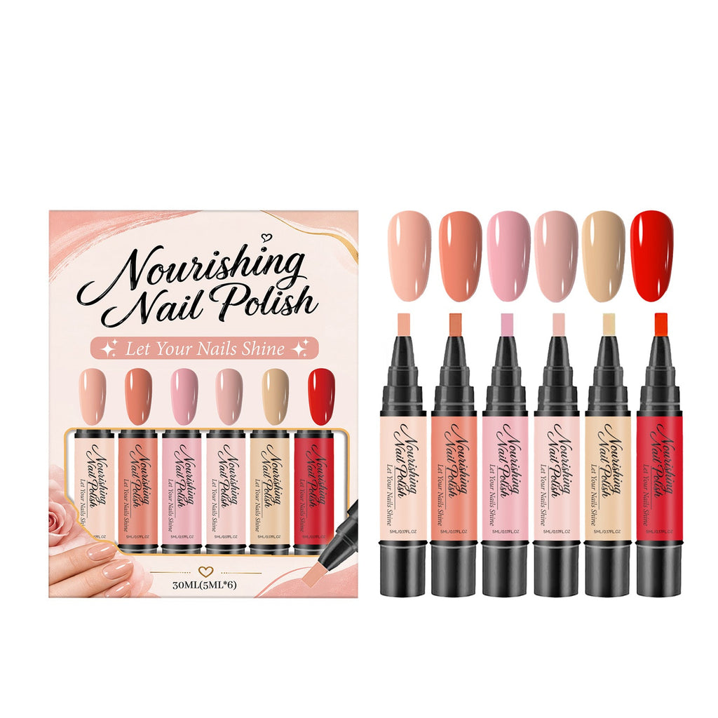 Nail Care Gift Set — Nourishing Nail Polish + Manicure Luminous Nail Art Spider N