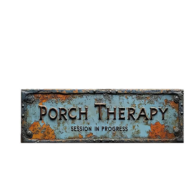 Retro Home Decor Tinplate Painting