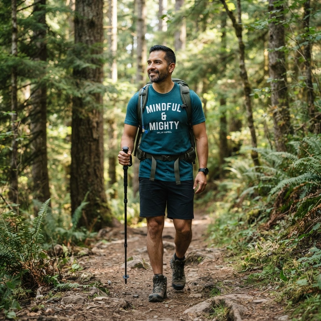 Mindful & Mighty — Premium T-Shirt | COLLIN CAMPELL product image