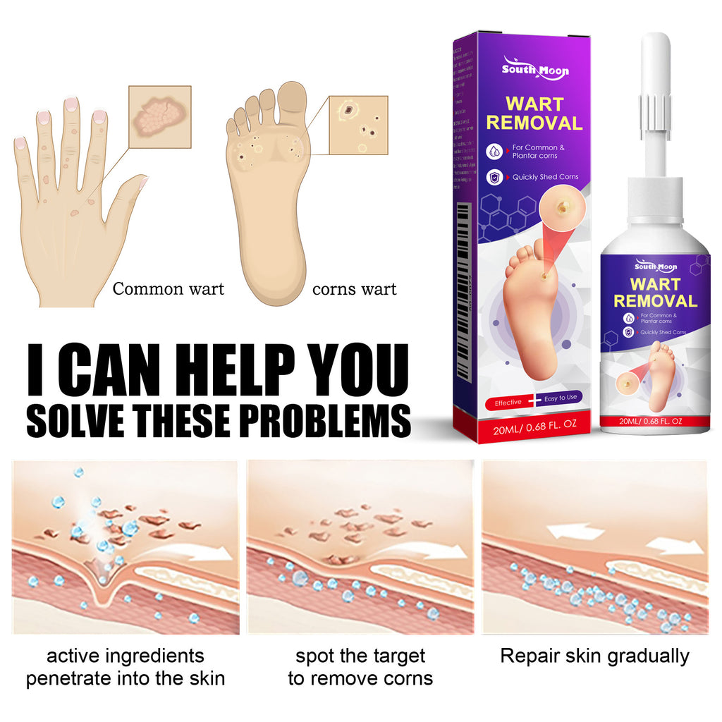 SOUTH MOON Foot Care Solution - Cleanses And Moisturizes Body