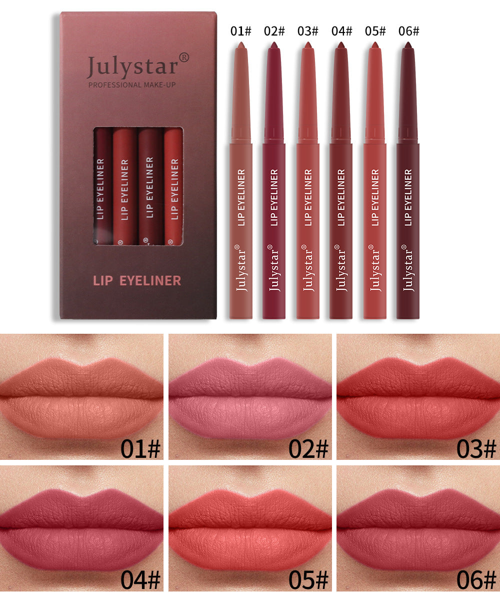 Lip Pen Waterproof Lipstick Pen P Ink Matte Lip Gloss Rotary