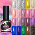 Nail Care Gift Set — Nail Polish Nude Neutrals Soak Off + Nail Nutrition Pen Finger Margin Pe
