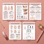 Nail Care Manicure Guide interior pages