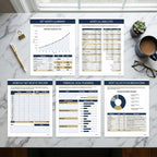 Net Worth Calculator interior pages preview