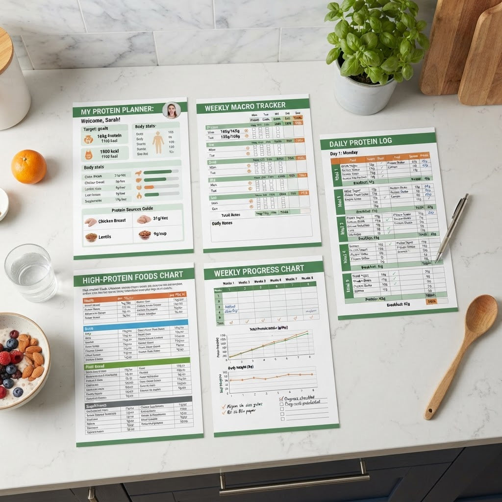 Protein Intake Calculator interior pages preview