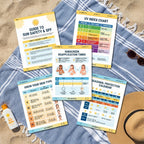 SPF Sun Protection Guide interior pages