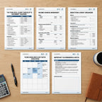 Tax Preparation Checklist interior pages