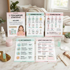 Teen Skincare Starter Kit interior pages
