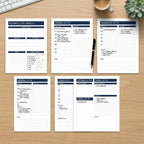 Weekly Planner interior pages