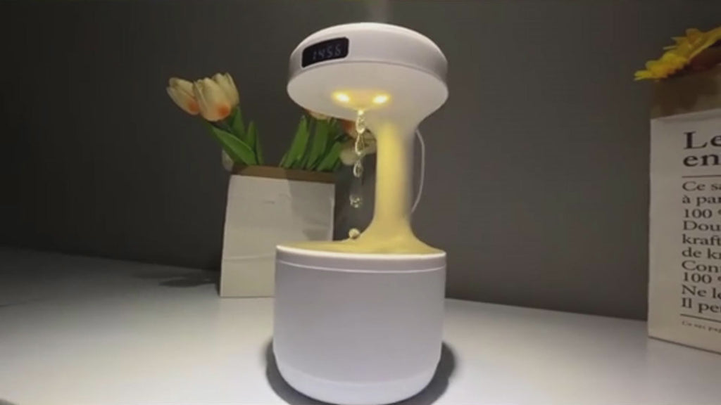 Anti-gravity Air Humidifier Mute Countercurrent Humidifier Levitating Water Drops Cool Mist Maker Fogger Relieve Fatigue