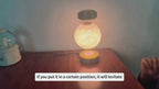 3D LED Moon Night Light Wireless Magnetic Levitating Rotating Floating Ball Lamp For School Office Bookshop Home Decoration